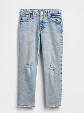 Girls Gap Kids Distressed Cropped Jeans - worn only a few times